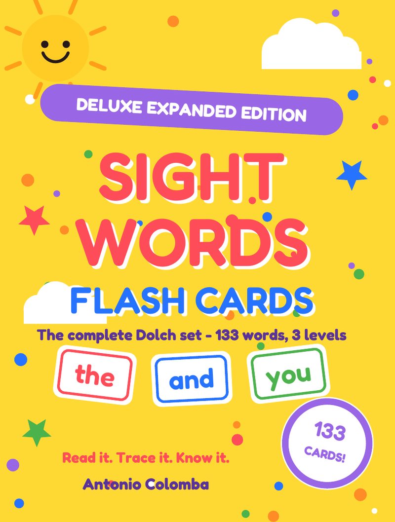 Sight Words Flash Cards: Deluxe Expanded Edition — cover