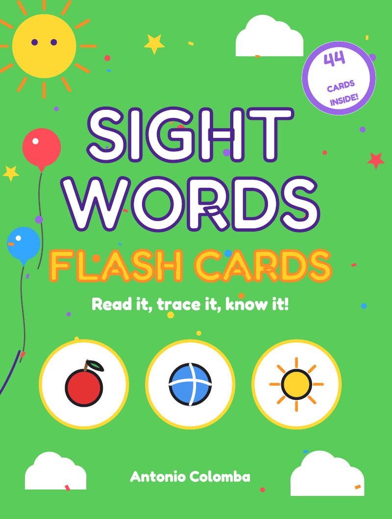 Sight Words Flash Cards for Early Readers — cover
